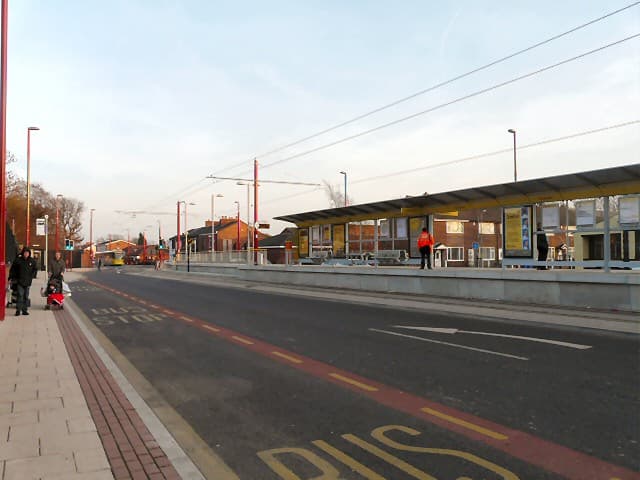 Droylsden Metrolink tram stop