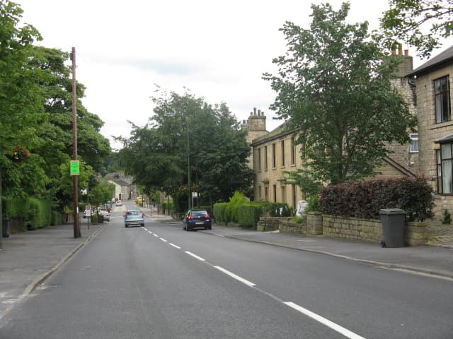 Mottram Road toward Stalybridge, Tameside